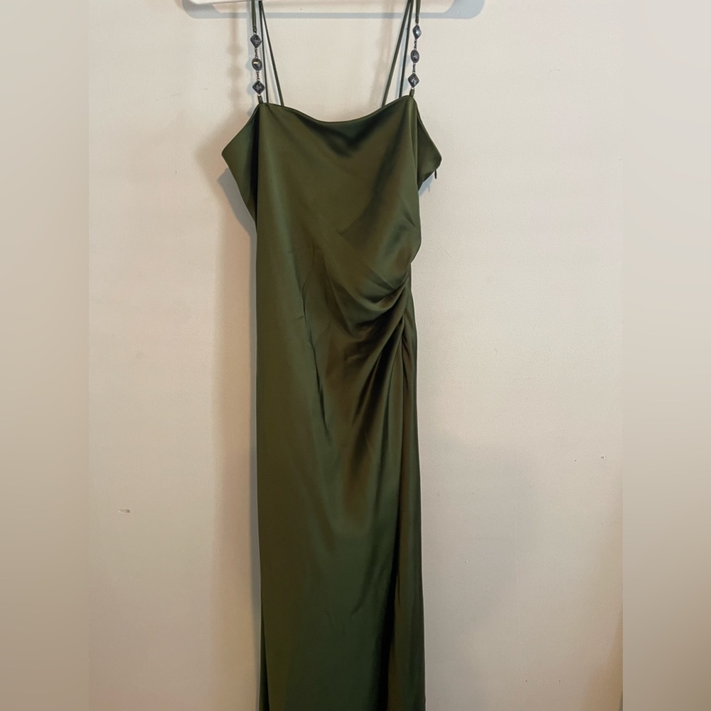 Zara midi dress, detailed straps